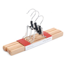 Assessed Supplier LINDON Natural Wooden Clothes Hanger Clamp